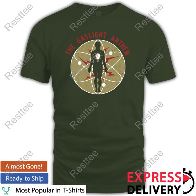 Official The Gaslight Anthem Merch Central The Gaslight Anthem Positive Charge T-Shirt