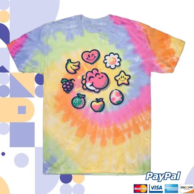 Official Cheap Ass Gamer Yoshi Favorite Things Tye Dye Shirts