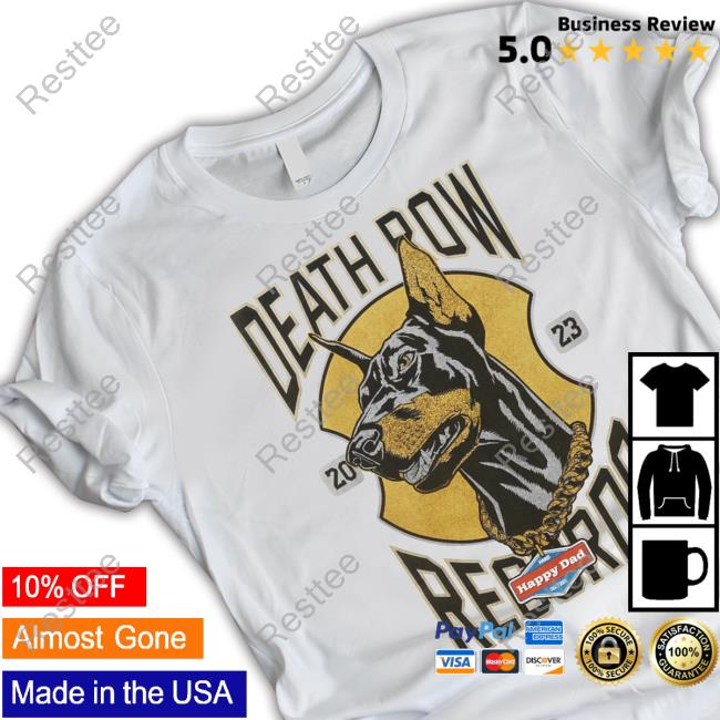Happy Dad Merch Happy Dad X Death Row Dogg Chain Hooded Sweatshirt