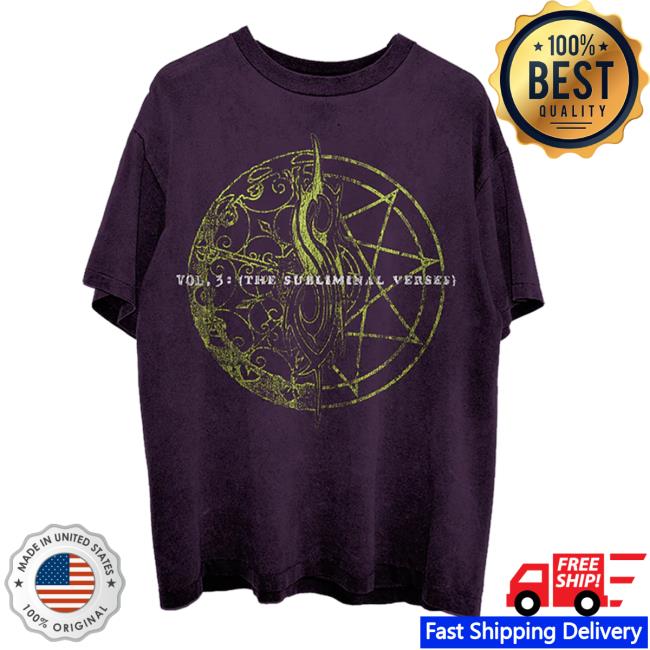 Slipknot Official Store Merch Vol. 3 Vintage Tee Slipknot Music Clothing Shop Official Apparel