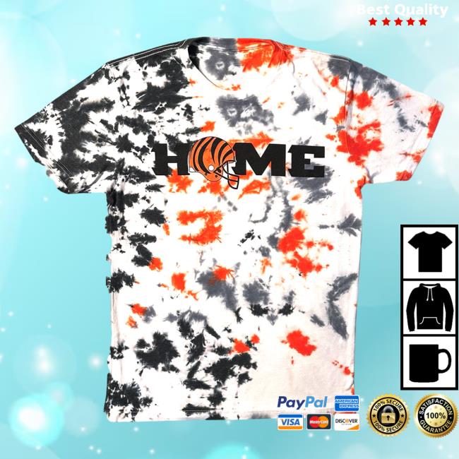 Ohio Clothing Merch Apparel Cincy Home Tri Blend Tie Dye Tshirt Ohioclothing Tie-Dye