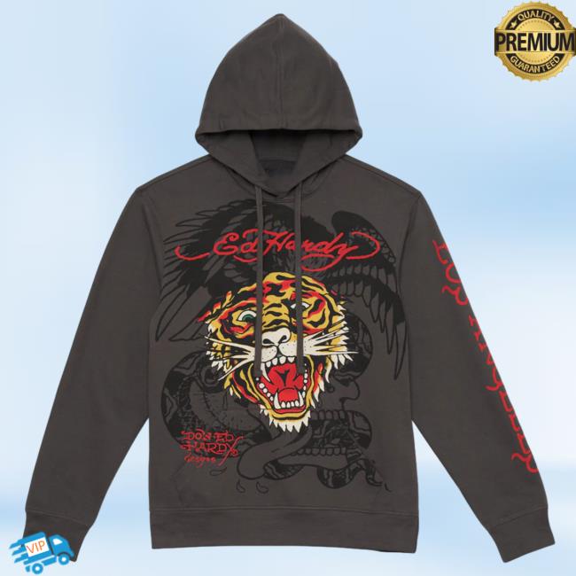 Official Ed Hardy Merch Store Retro Tiger Hoodies EdHardy Apparel Clothing Shop