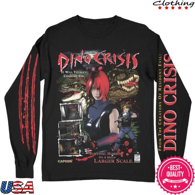Dino Crisis • Toenail L/S • Graveyard Goods Dino Crisis • Toenail Long Sleeve Shirt • Graveyard Goods