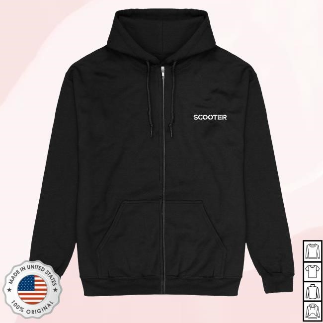 Always Hardcore Zip Hooded Sweater 2024 - Scooter Merch & Clothing Store Scooter Band Apparel Shop