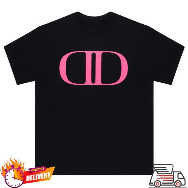 Official Lil Tecca Merch Store Dopamine Logo New Shirt (Black/Pink)