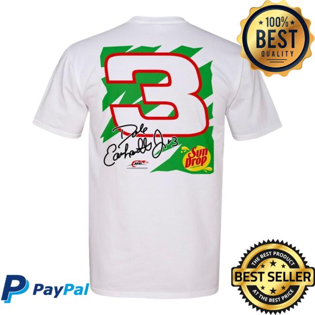 JR Nation Dale Earnhardt Jr. 2024 Sun Drop White New Shirt | Shop the Shop JR Nation Official Store JR Nation Dale Earnhardt Jr. 2024 Sun Drop White Sweartshirt | Shop the Shop JR Nation Official Store