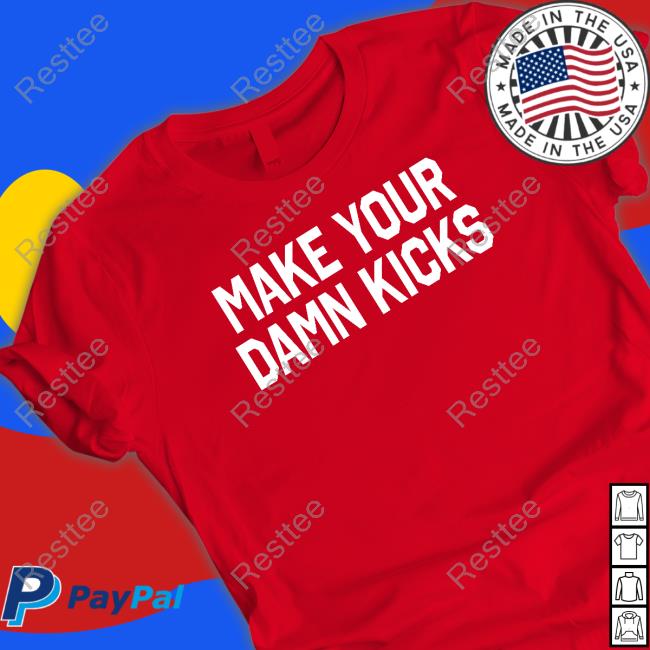 Barstool Sports Pardon My Take Merch Make Your Kicks Crewneck Sweatshirt