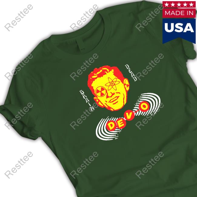 Brain Dead X Devo Reverse Evolution Long Sleeve T Shirt Official Brain Dead Devo Reverse Evolution Tee Shirt