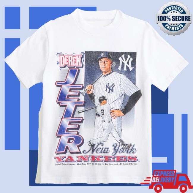 Official Abercrombie And Fitch Shop derek jeter graphic Tshirt