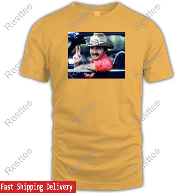 Official Burt Reynolds Smokey And The Bandit Greeting Shirts