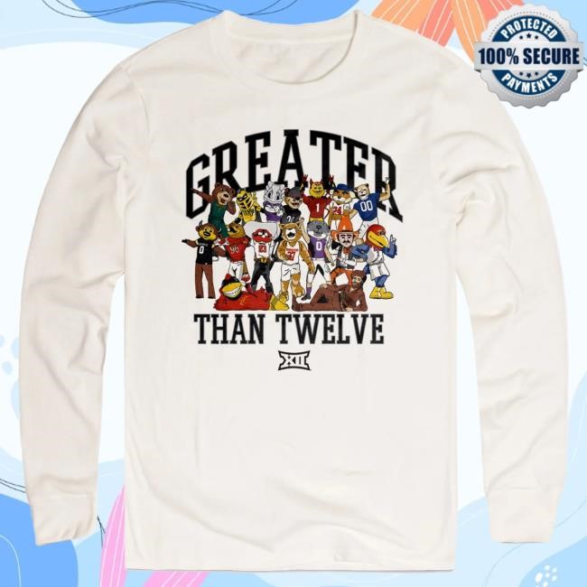 Charliehustle Big 12 Conference Mascot Family Long Sleeve