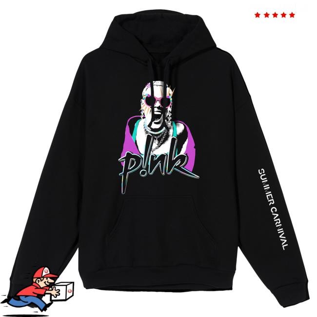 Official P!Nk Merch Summer Carnival Tour Black Sweater