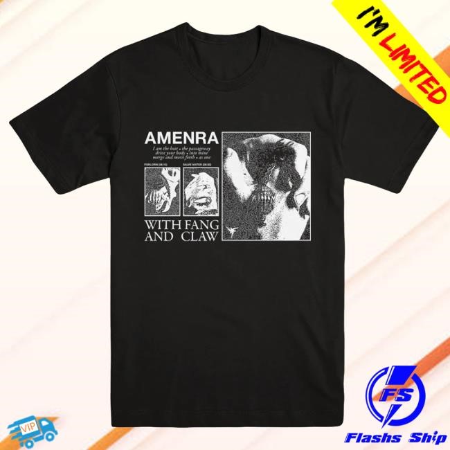 Amenra Fang T Shirt Archive Graphic Dark Graphic Fang T Shirt Anchored In Amenra History