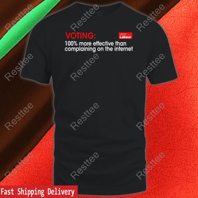 Vince Maple Voting 100% More Effective Than Complaining On The Internet Shirts