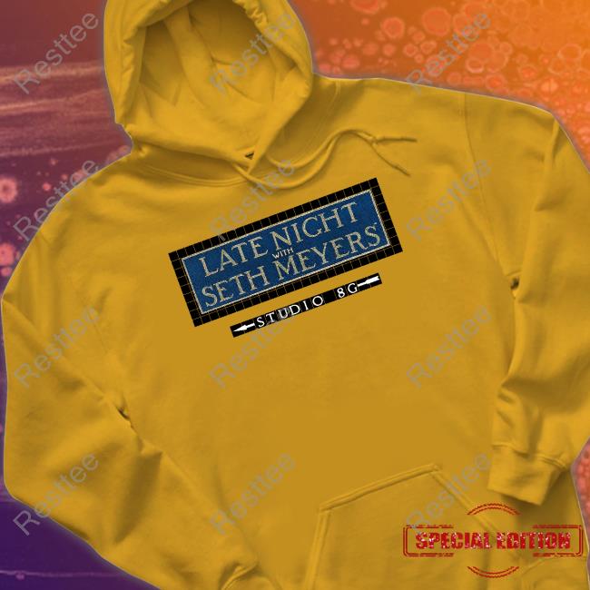 Official Late Night With Seth Meyers Studio 8G Shirt