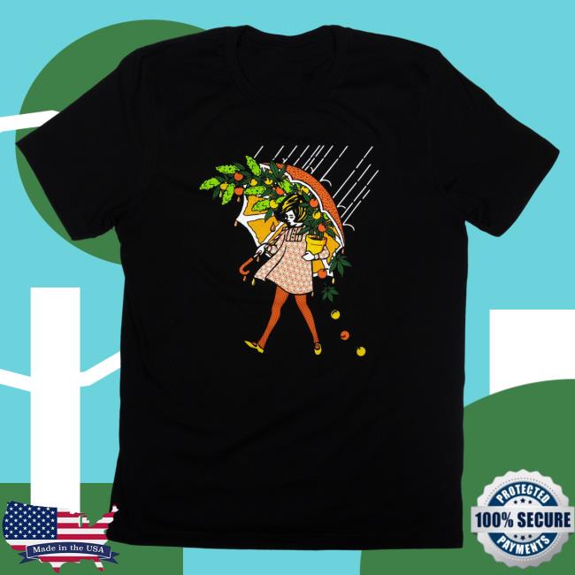 Slinger Apparel Store Shop Citrus Terp Girl Shirts Black Pyroscopic