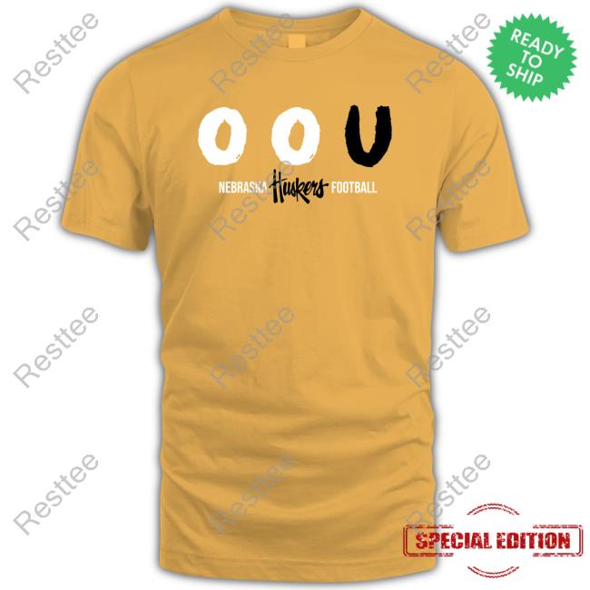 247Huskers OOU One Of Us Nebraska Huskers Football T-Shirt
