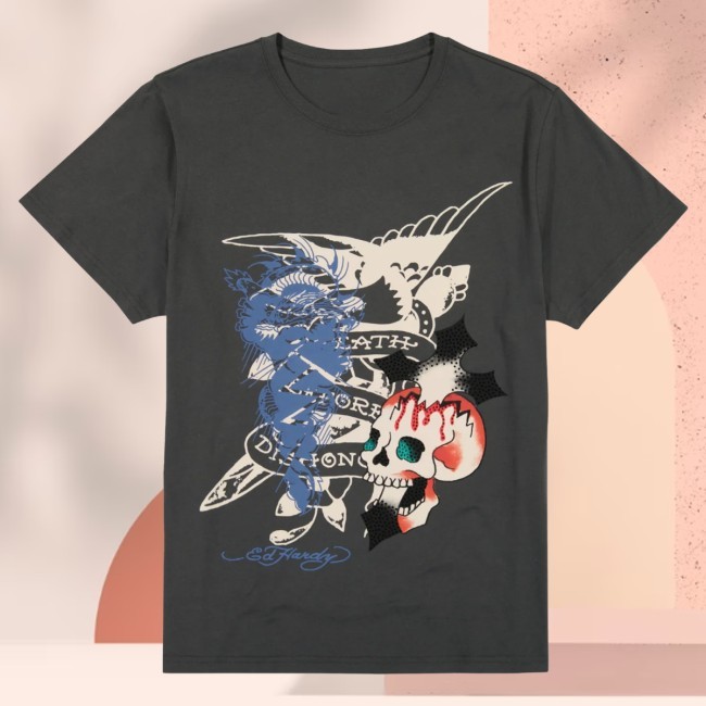 Eagle Skull Tee Ed Hardy Merch Shop