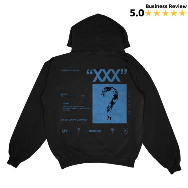 Xxxtentacion Merch 5 Year Hoodie II Xxxtentacion Merch 5 Year Sweatshirts