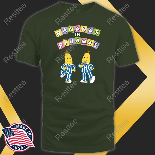 Abc Merch Bananas In Pyjamas Adult Hooded Sweatshirt Bananas In Pyjamas T Shirt