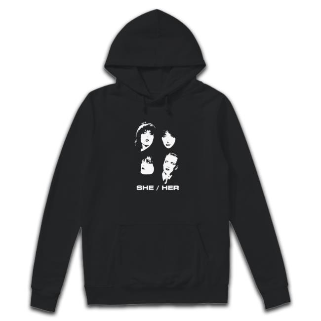 She her hers band portrait Long Sleeve Tee She her hers band portrait Shirts