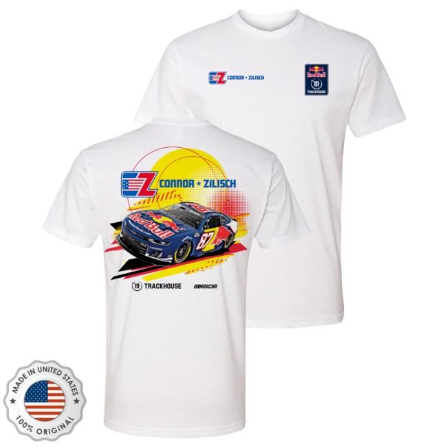 Connor Zilisch #87 CotA Red Bull Tees Trackhouse Racing Team Official Connor Zilisch #87 CotA Red Bull Hot Shirt Trackhouse Racing Team Official