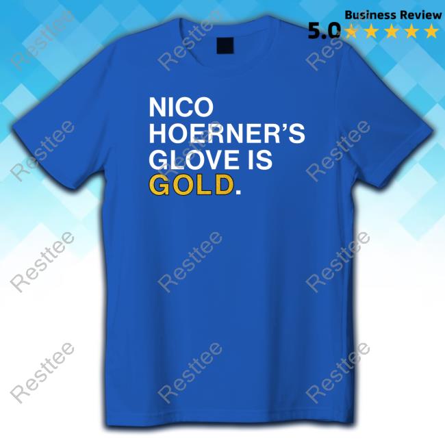 Nico Hoerner's Glove Is Gold Tee