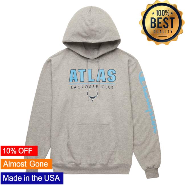 Official Premier Lacrosse League Shop Champion Atlas Athletic Lacrosse Club Crew neck Sweatshirt