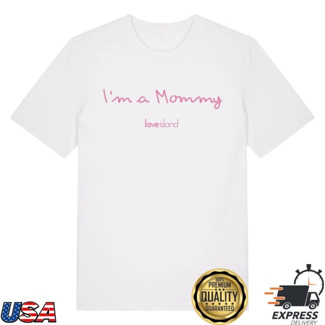 Love Island 'I'm a Mommy' Pink Print Shirt | Love Island Merch Store Official