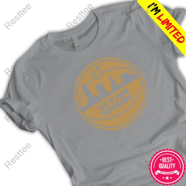 Official Cleveland Cavaliers Team Let Em Know Rowan Hoodie