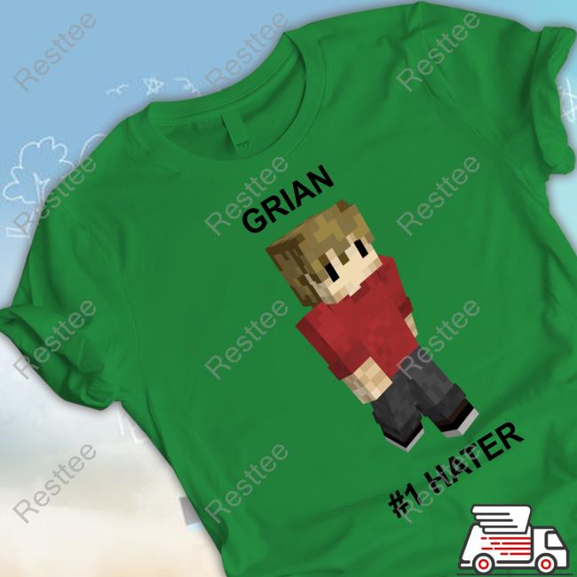 Grian #1 Hater T-Shirt Official Tlgrian Grian #1 Hater Tee