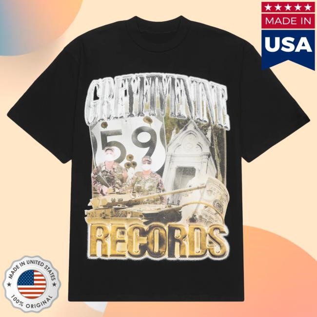 Official G59 Records Merch G59 Guerillas Hot Shirt (White) G59Records