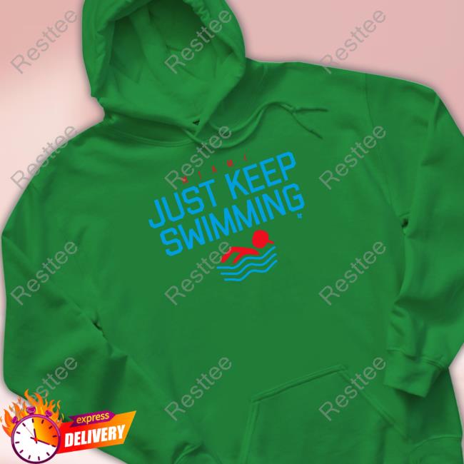 Miami Baseball Just Keep Swimming Shirts