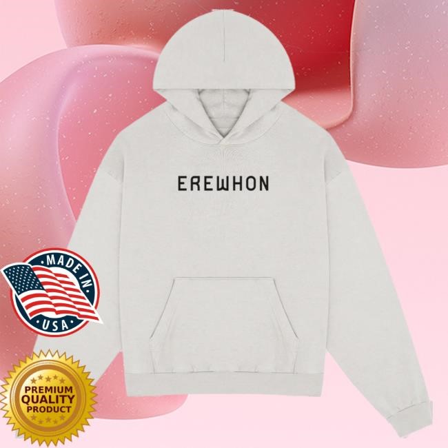 Official Erewhon Erewhon Popover Hoodie Black Erewhon Market