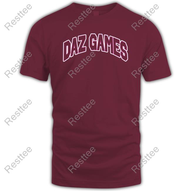 Official Black Daz Games Outlined Logo T Shirts Black Daz Games Outlined Logo T Shirt