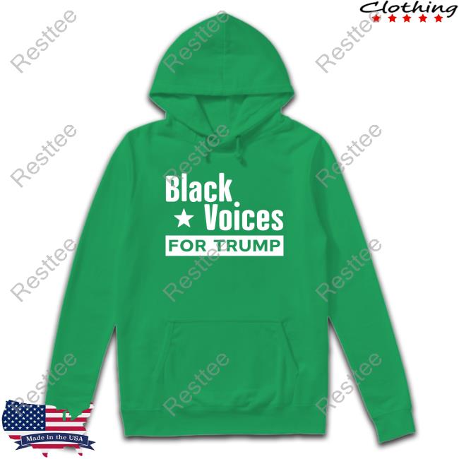 Black Voices For Trump Sweatshirt Official Black Voices For Trump T Shirt