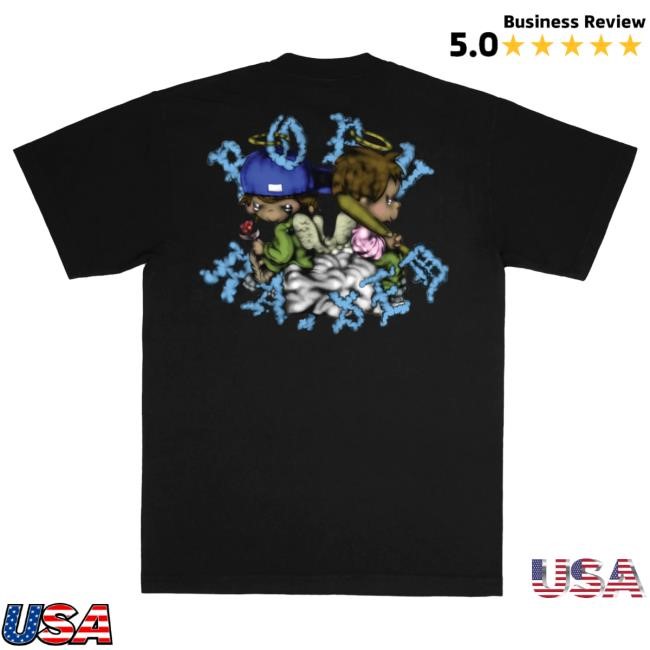 Official Born X Raised Merch Store Shop Precious Rocker Tshirt: Black BornXRaised
