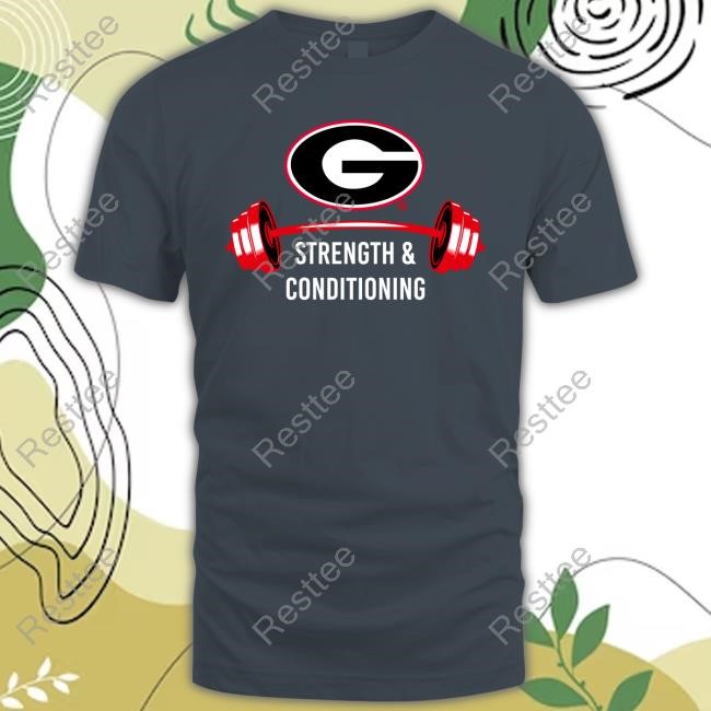 Bijan Robinson Georgia Strength And Conditioning T Shirt Bijan Robinson Georgia Strength And Conditioning Shirt