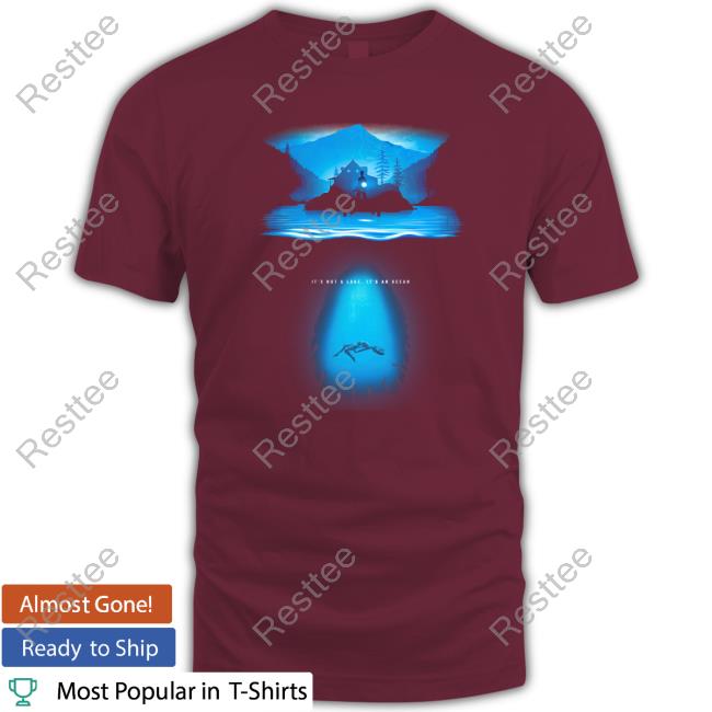 Official Alan Wake Merch Cauldron Lake It's Not A Lake It's An Ocean Shirts