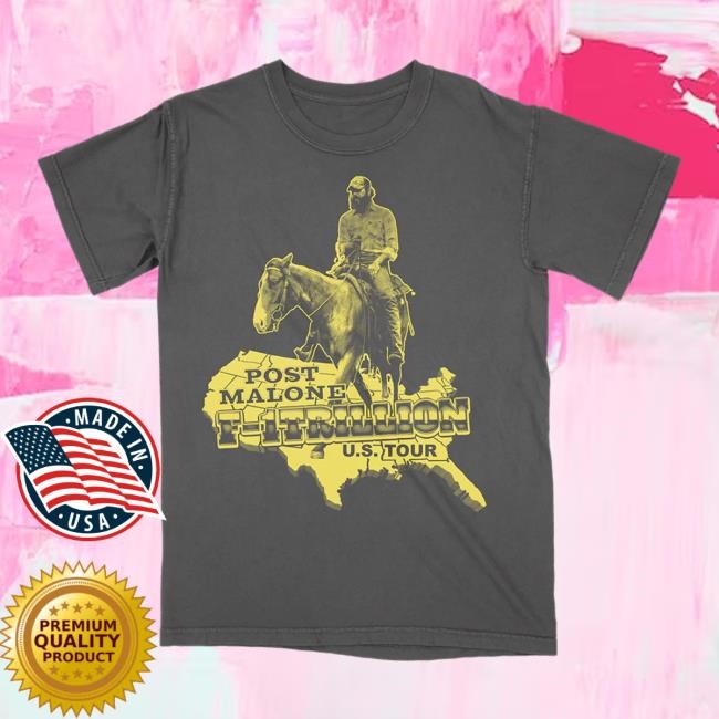 F-1 Trillion Tour Map S/S Tee - Post Malone | Official Shop