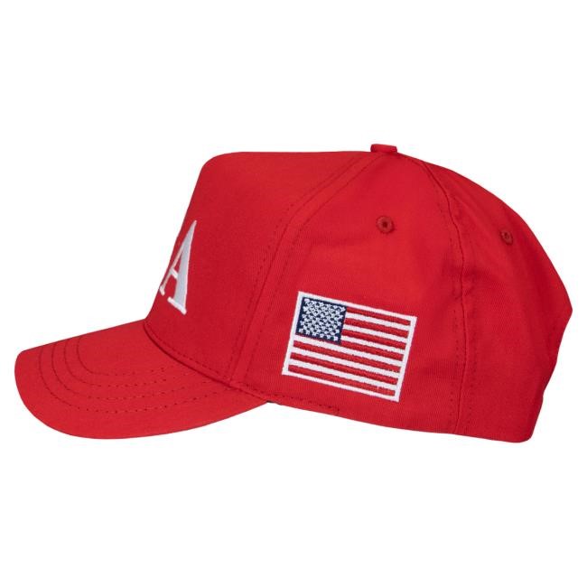 Official Donald Trump Merch Store USA 45-47 Hat Red Official Donald Trump Merch Store USA 45-47 Cap Red