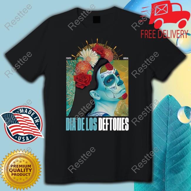 Official Deftones Merch Dia De Los Deftones 2023 Hoodie