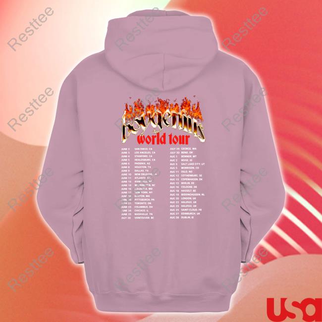 Official Boygenius Store World Tour Tee Official Boygenius Store World Tour Tee
