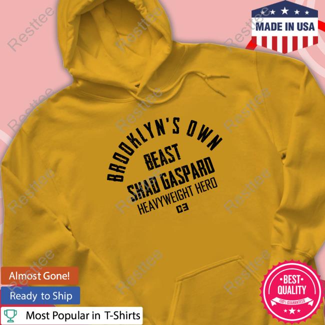 Brooklyn's Own Beast Shad Gaspard Heavyweight Hero T Shirt