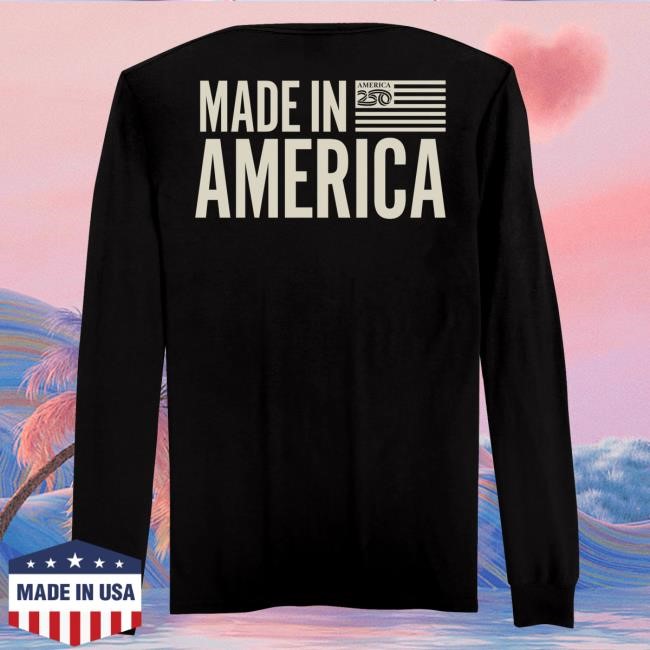 Graphic Made In America Men's Long Sleeve America250 Archive Style