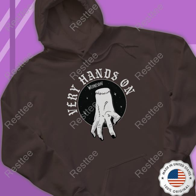 Wednesday Very Hands On Long Sleeve T Shirt
