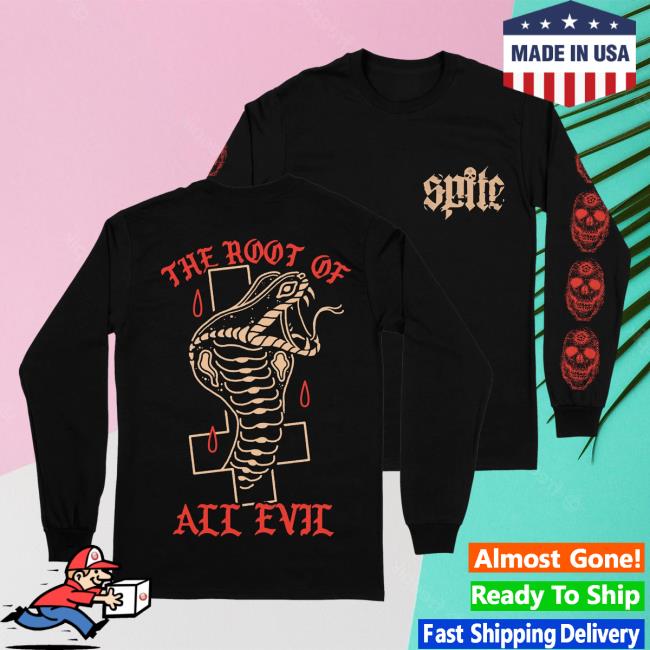 Official Spite Band Rising Merch Spite Band - Snake Long Long Sleeve Hot Shirt Risingmerch