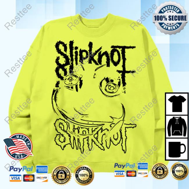 Official Slipknot Apparel Clothing Shop Store Eyes Outline Hooded Sweatshirt Slipknotmerch Merch