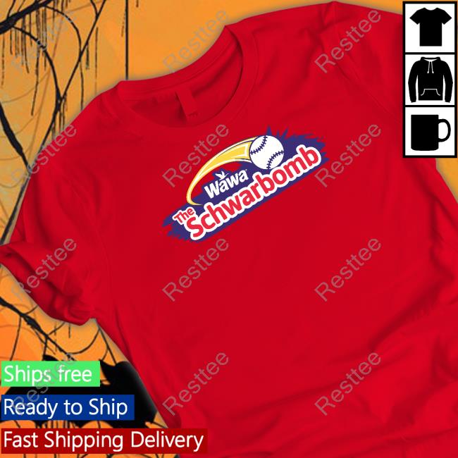 Kyle Schwarber Wawa Schwarbomb Long Sleeve Tee