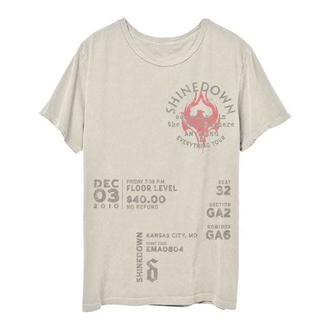 Somewhere in the Stratosphere Acoustic Tee – Shinedown